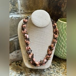 Tiger’s Eye Beaded Necklace